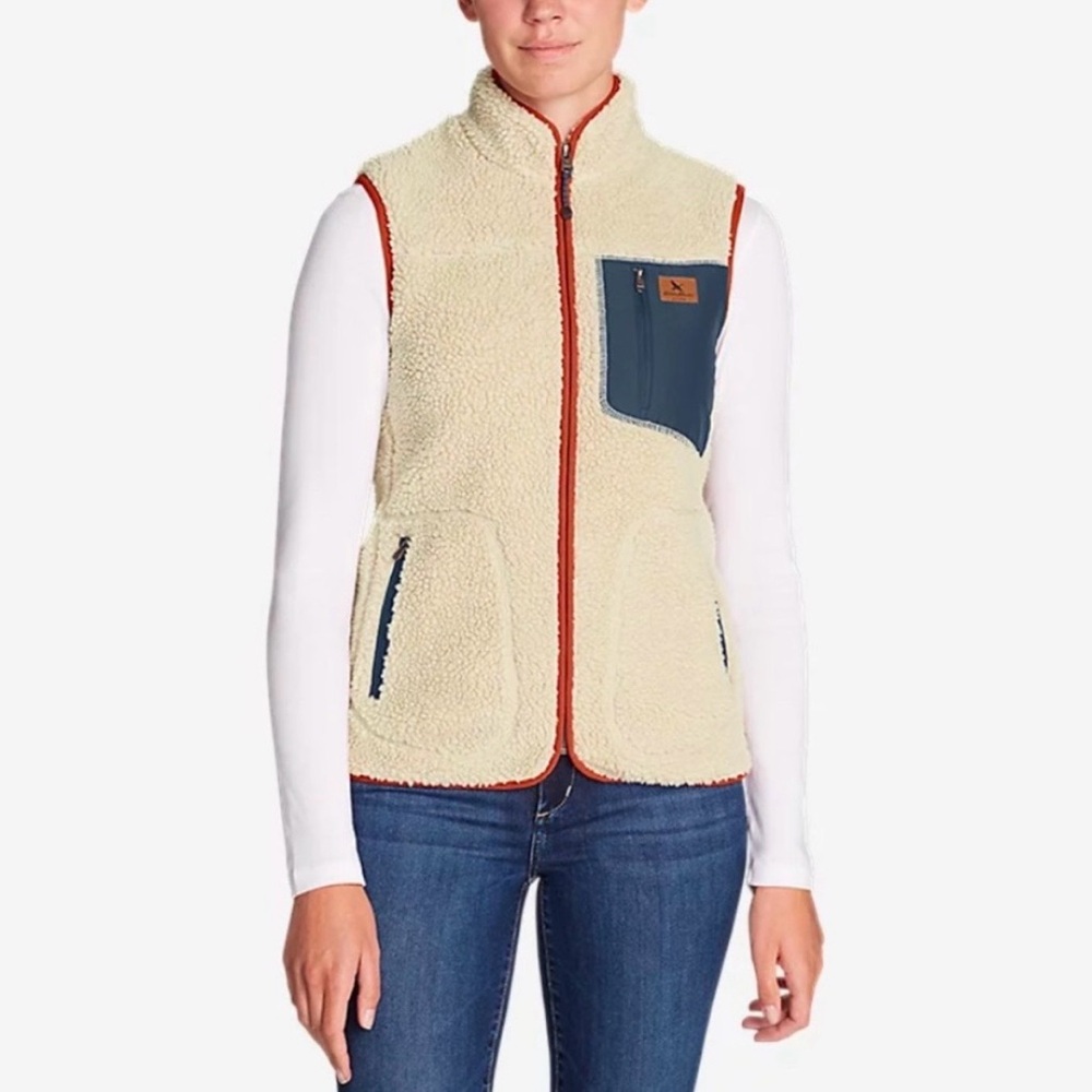 Eddie Bauer Sherpa Retro Fleece Vest